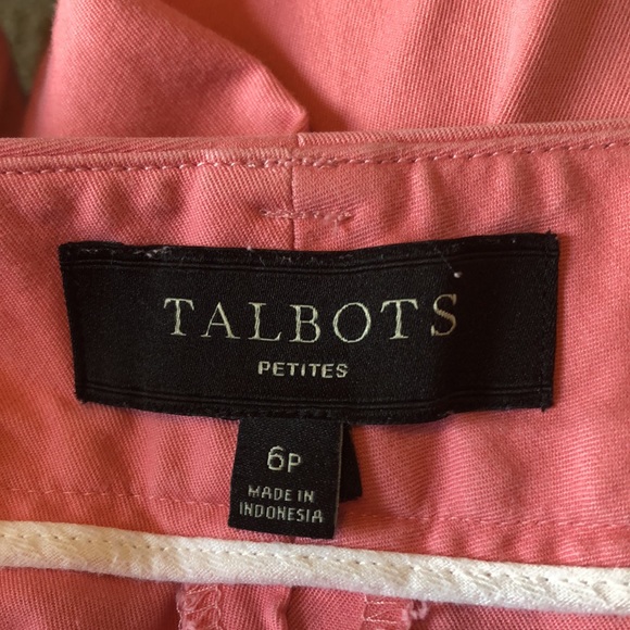 Talbots 9'" flat front shorts sz 6p - Picture 4 of 4